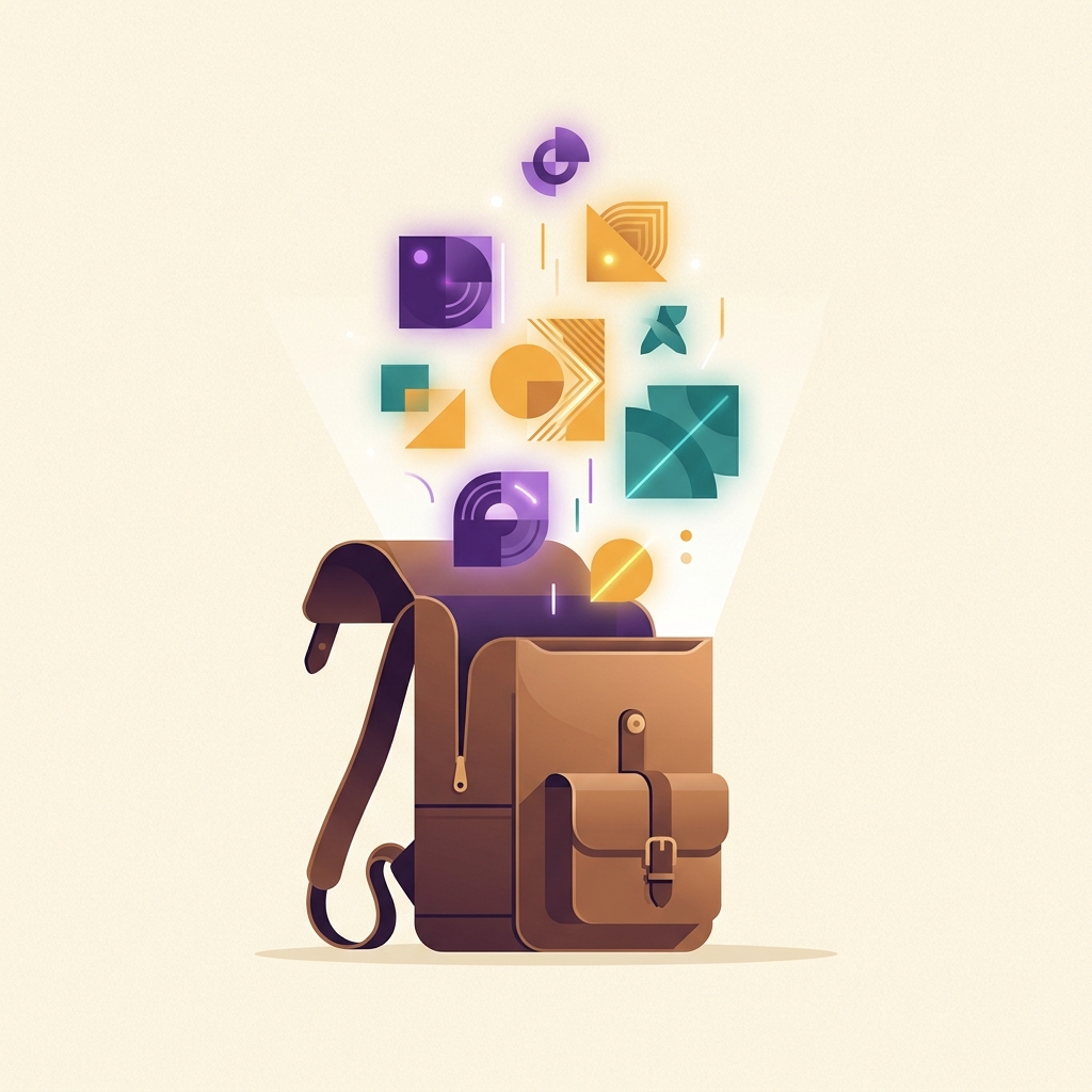 JCQ Snapshot hero illustration representing adaptive load and self-reflection.